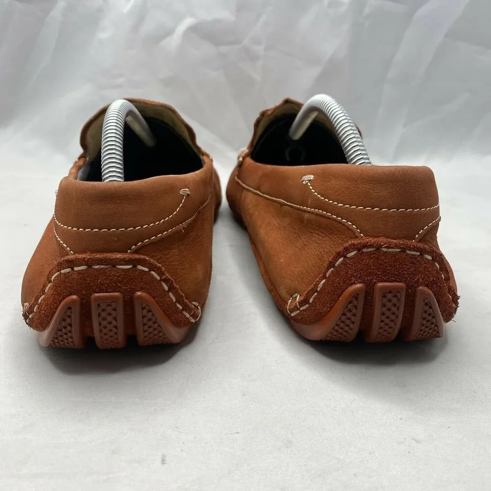 Ecco Men's Summer Moccasin Moc Slip Ons Driving Shoes EU 44 10-10.5 US Picante